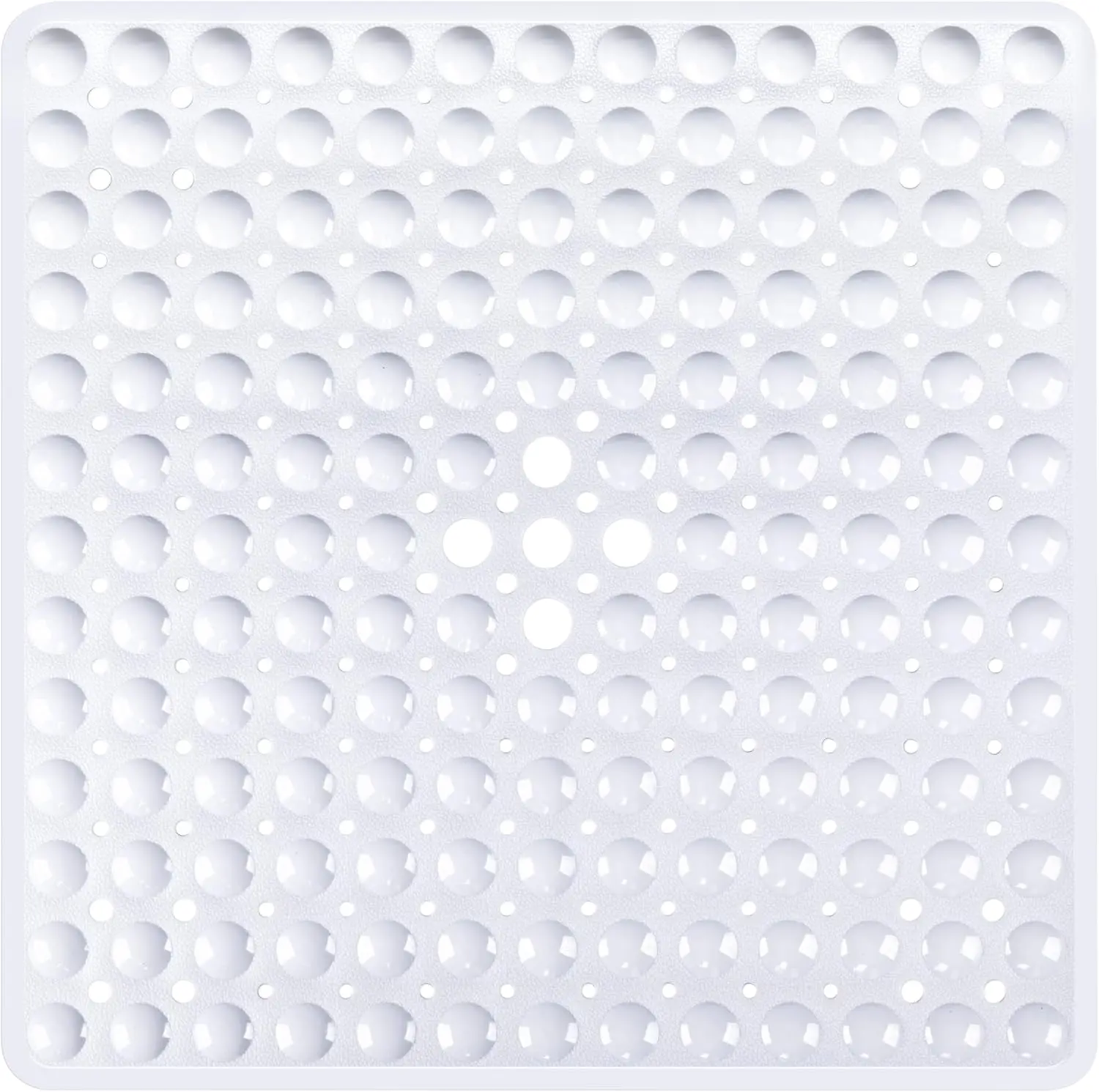53x53cm Non-slip Shower Mat Suction Cup PVC Bath Mat Square Shower Floor Pad Non Slip Safety Mat for Bathtub Bathroom Carpet - Image 15