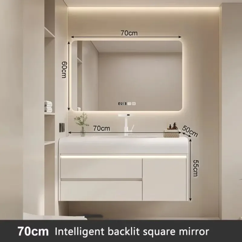 Closet Medicine Narrow Vanity Elegent High-quality Bathroom Cabinet Unique Nordic Storage Luxury Station Floor Towel Furniture - Image 30
