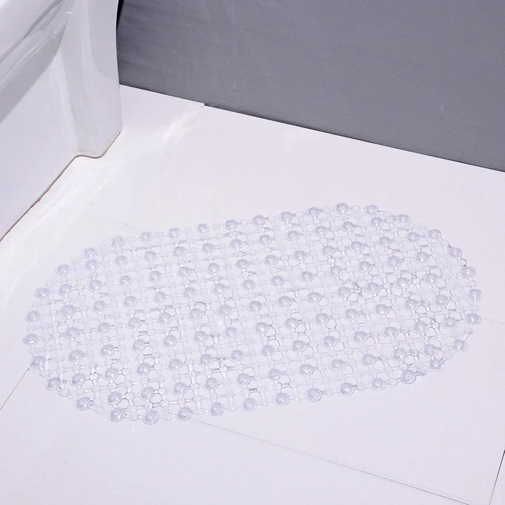 Hot PVC Anti-skid Bath Mats Soft Anti-slip Shower Mat Massage Mat with Suction Cup Non-slip Bathtu Bath Mat Bathroom Accessories - Image 8