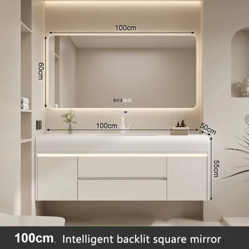 Closet Medicine Narrow Vanity Elegent High-quality Bathroom Cabinet Unique Nordic Storage Luxury Station Floor Towel Furniture - Image 7