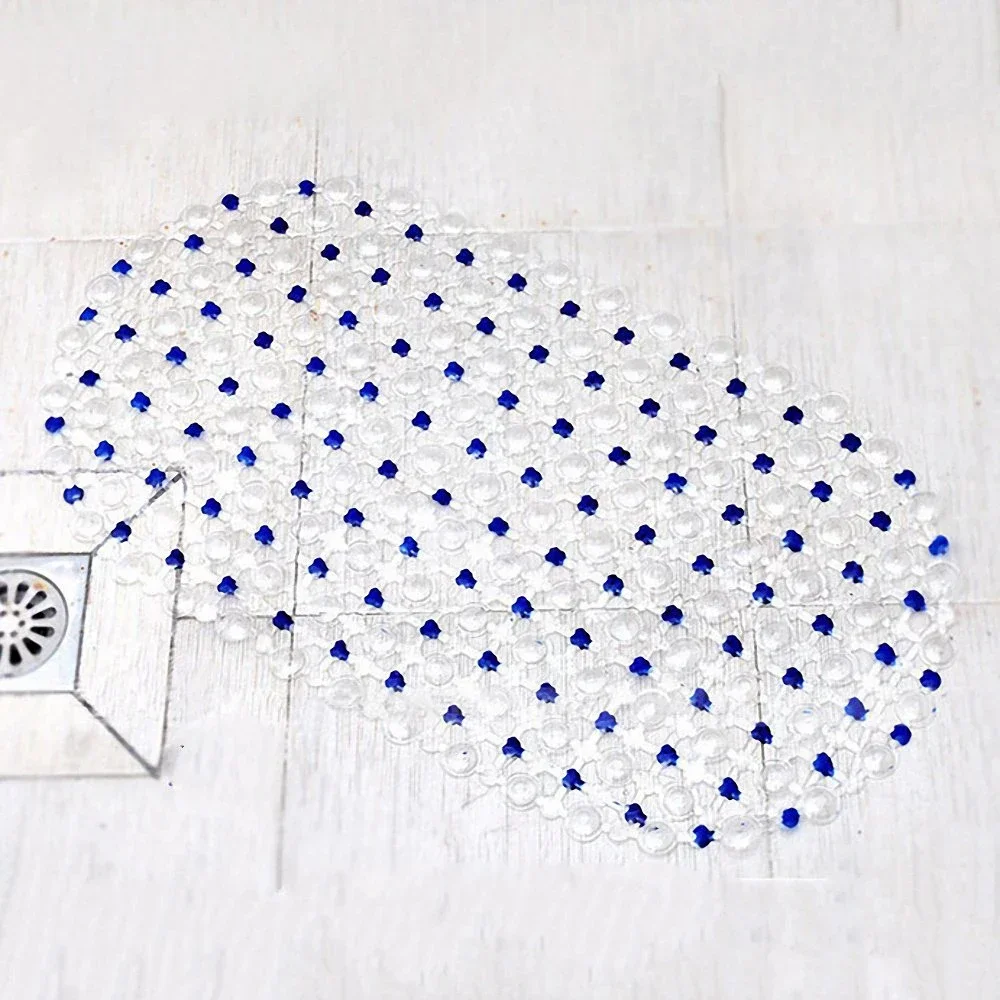 Hot PVC Anti-skid Bath Mats Soft Anti-slip Shower Mat Massage Mat with Suction Cup Non-slip Bathtu Bath Mat Bathroom Accessories - Image 12
