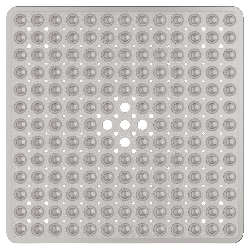 53x53cm Non-slip Shower Mat Suction Cup PVC Bath Mat Square Shower Floor Pad Non Slip Safety Mat for Bathtub Bathroom Carpet - Image 10