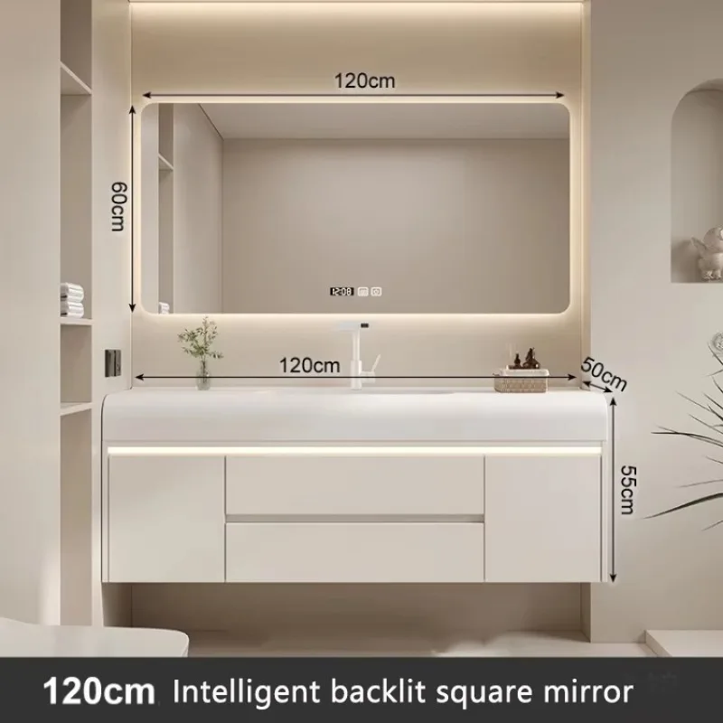Closet Medicine Narrow Vanity Elegent High-quality Bathroom Cabinet Unique Nordic Storage Luxury Station Floor Towel Furniture - Image 9