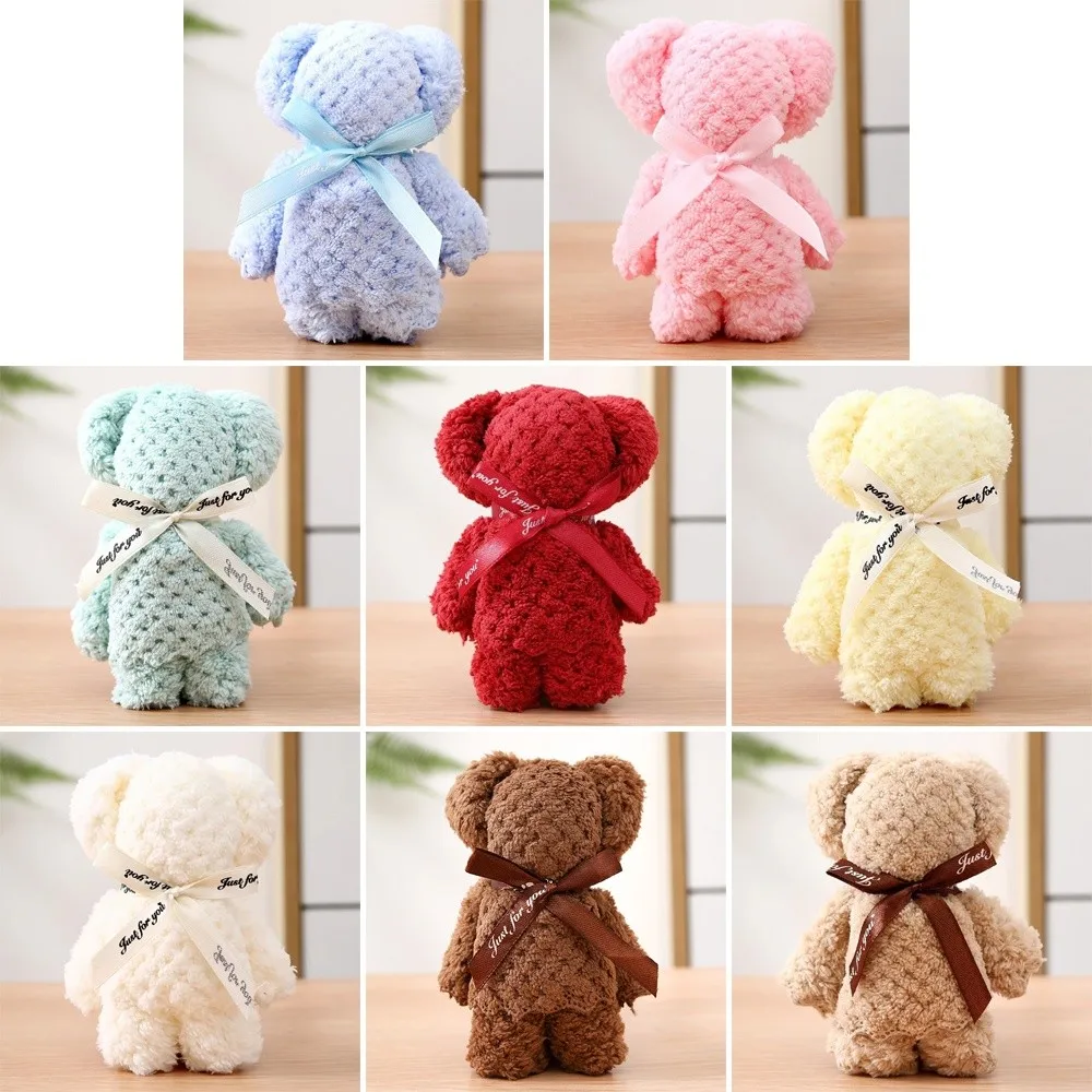 Cute Bear Design Bear Towel Luxury Velvet Texture Soft Face Towel Thickened Absorbent Party Decoration Towel - Image 3