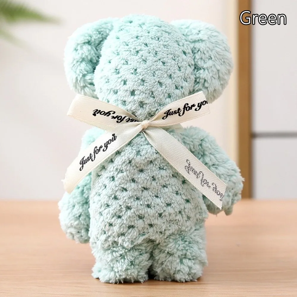 Cute Bear Design Bear Towel Luxury Velvet Texture Soft Face Towel Thickened Absorbent Party Decoration Towel - Image 13