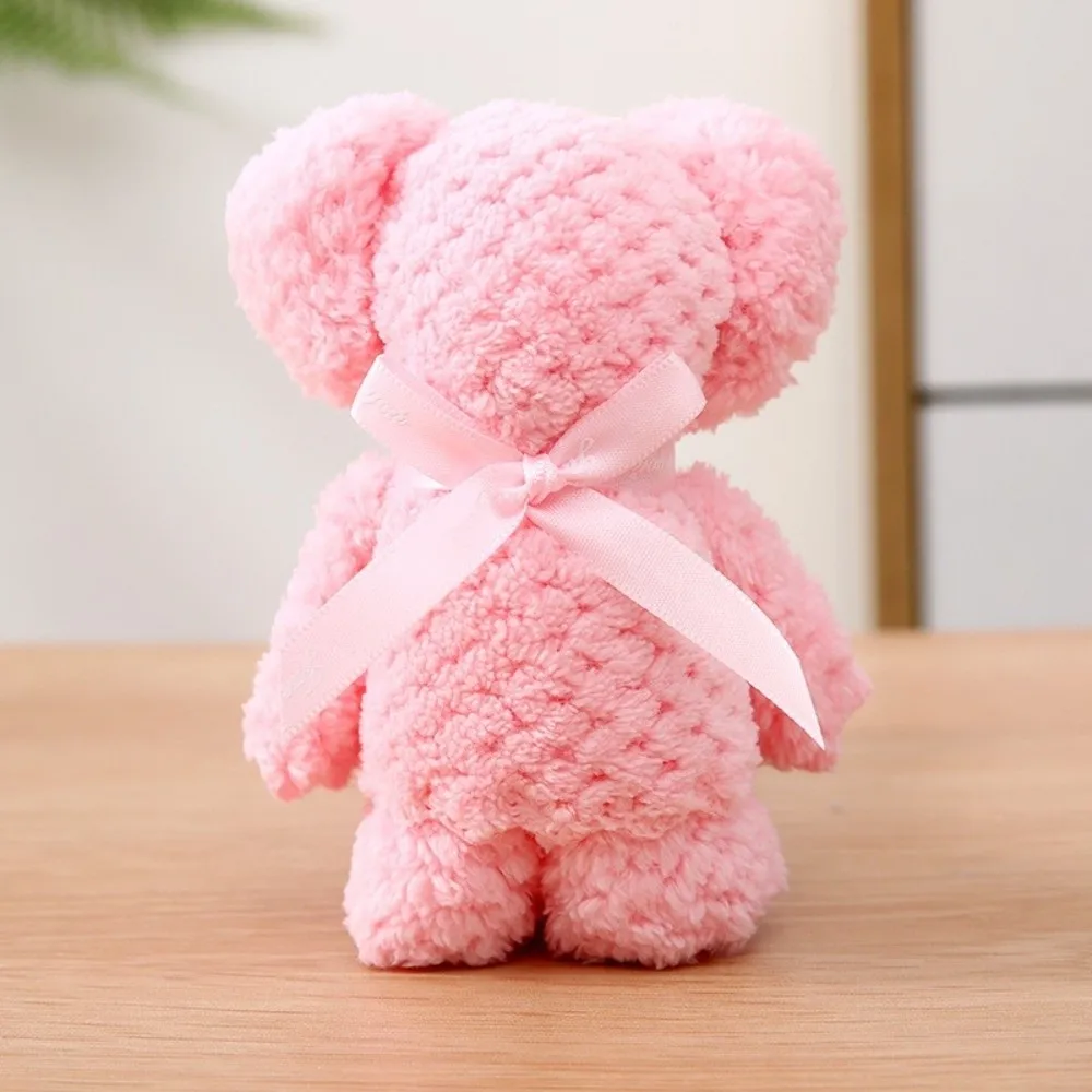 Cute Bear Design Bear Towel Luxury Velvet Texture Soft Face Towel Thickened Absorbent Party Decoration Towel - Image 4