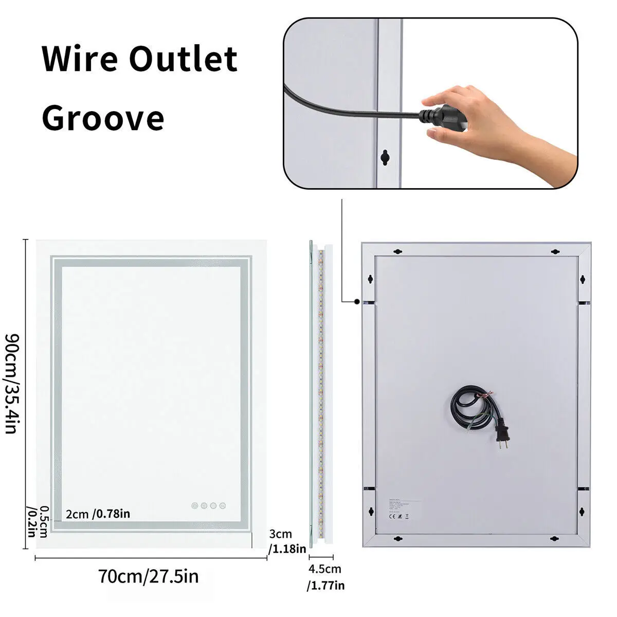 LED Bathroom Mirror - Image 7