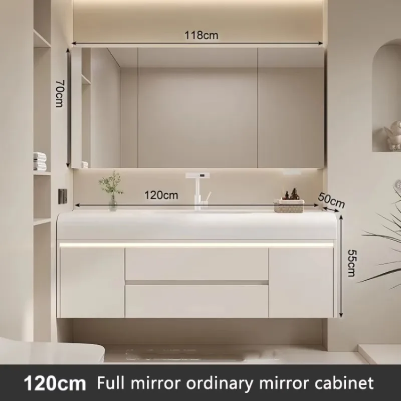 Closet Medicine Narrow Vanity Elegent High-quality Bathroom Cabinet Unique Nordic Storage Luxury Station Floor Towel Furniture - Image 15