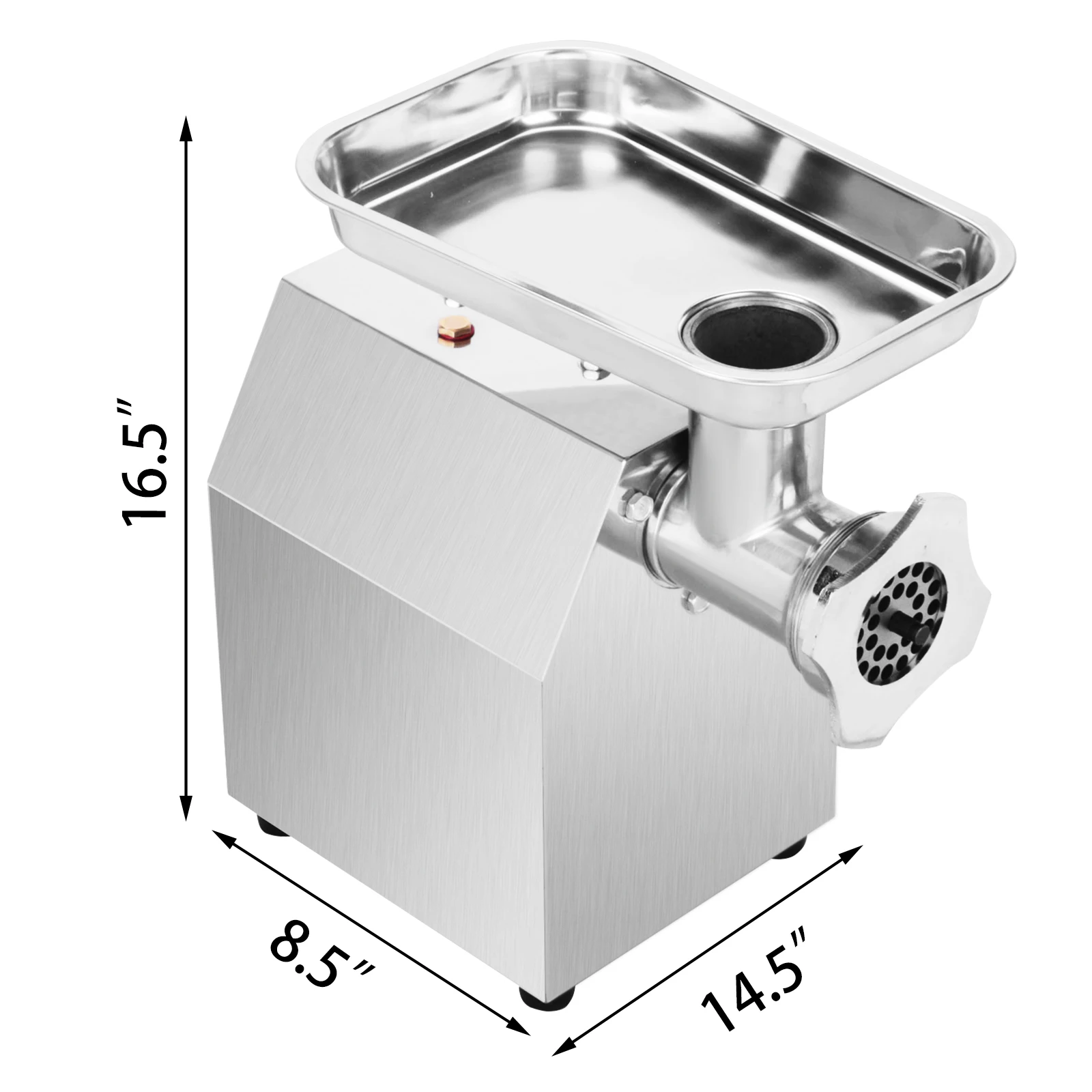 SucceBuy 250Kg/H Electric Meat Mincer Grinder Commercial Kitchen Chopper Food Processor Sausage Maker Machine Home Appliance - Image 6