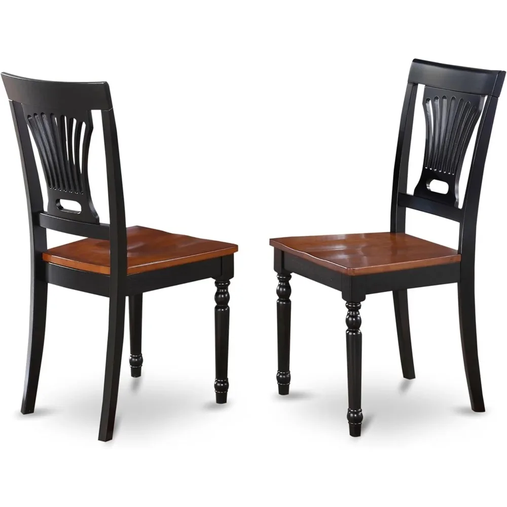 7-Piece Dining Set with Oval Table and Butterfly Leaf Extension, Including 6 Chairs - Image 4