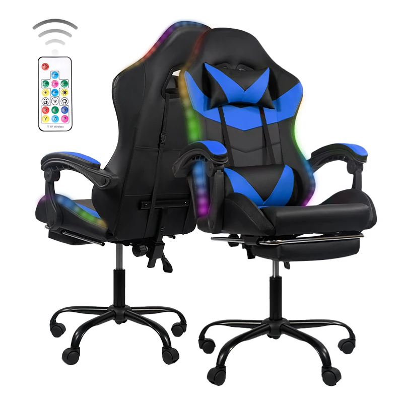 Nalupatio Ergonomic Office Chair, Leather E-Sports Chair,Gaming Chair, Rotatable Adjustable Headrest,For Offices Or Gaming Halls