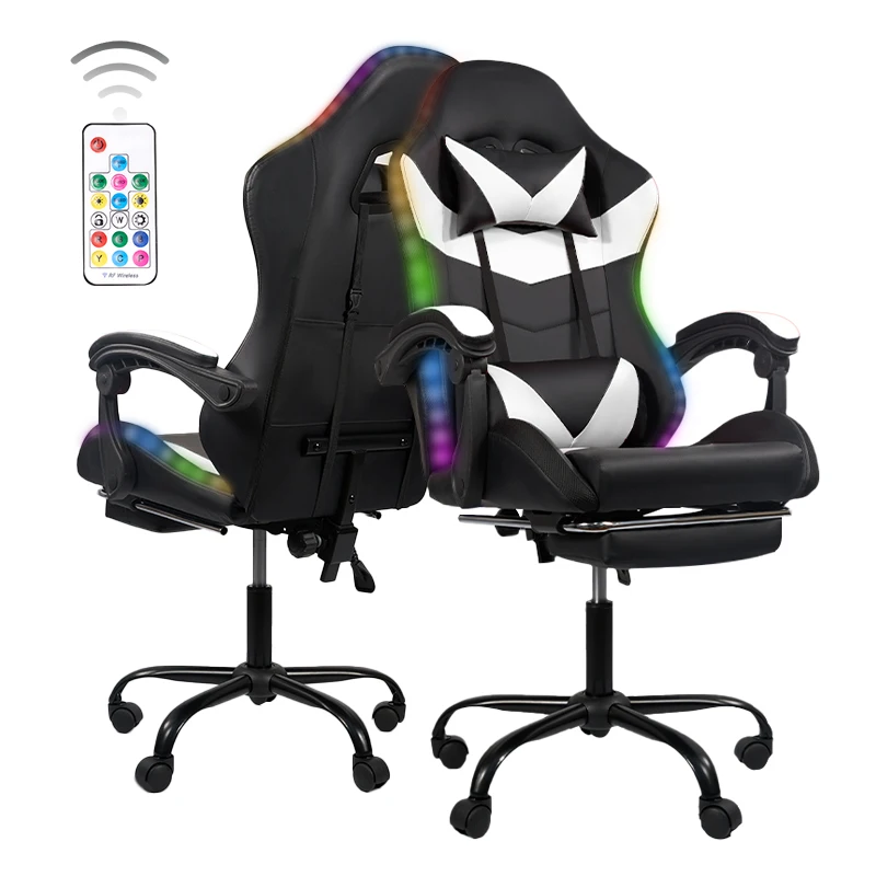 Nalupatio Ergonomic Office Chair, Leather E-Sports Chair,Gaming Chair, Rotatable Adjustable Headrest,For Offices Or Gaming Halls - Image 7