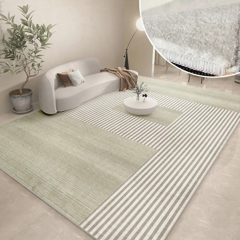 Modern Carpets for Living Room Abstract Large Area Plush Rugs Bedroom Decor Bedside Carpet Grey Thickened Floor Mat Lounge Rug - Image 14