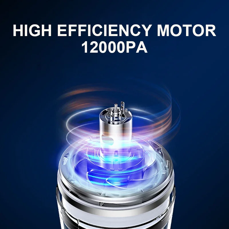 Wireless Vacuum Cleaner Handheld Cordless Dual Mini Appliance 12kPa Suction Chargable Built-in Battrery Car&Home Vacuum Cleaner - Image 5