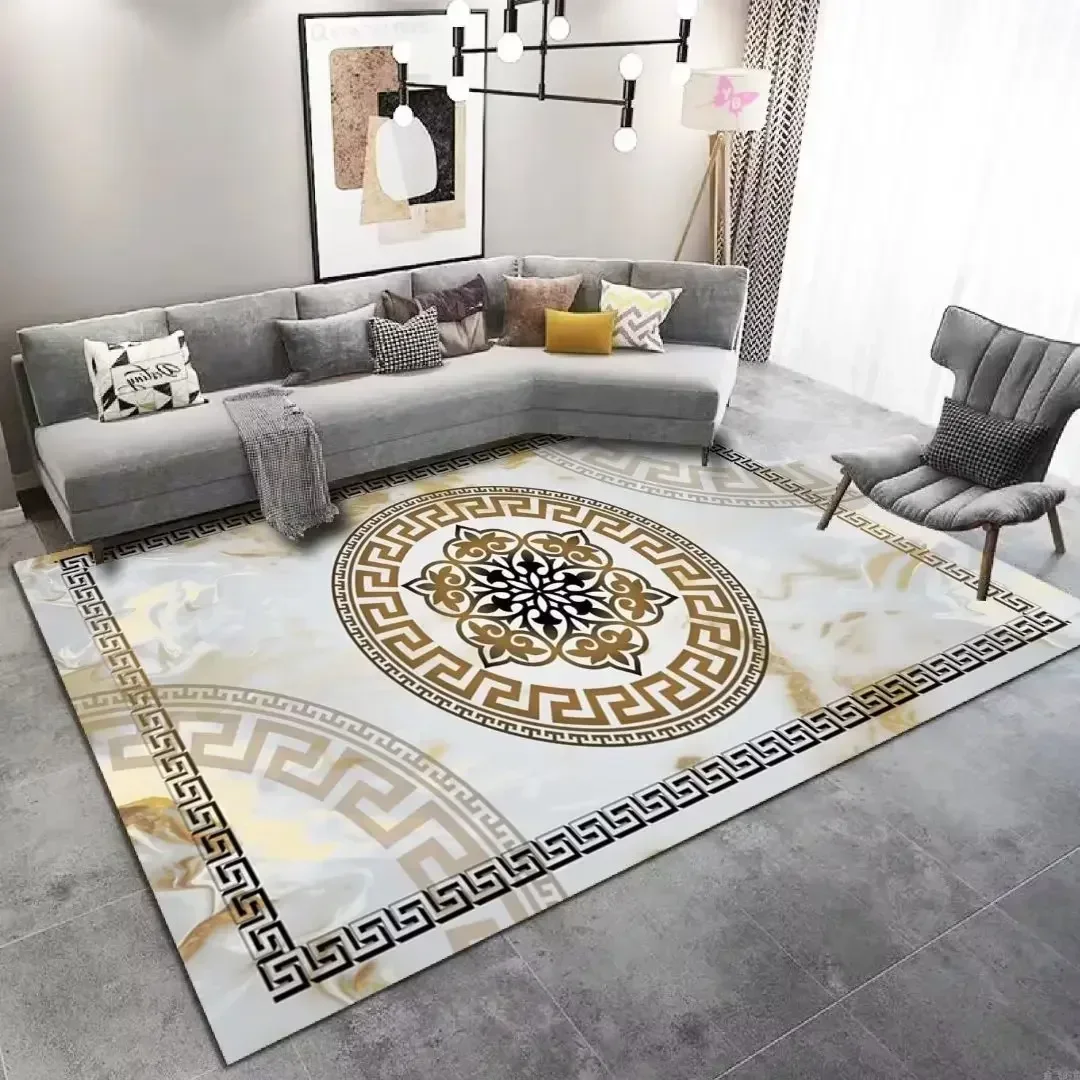 Luxury Rugs and Carpets for Living Room Decoration Elastic Mat Bedroom Carpet Home Decor Non Slip Floor Mats Machine Washable - Image 3