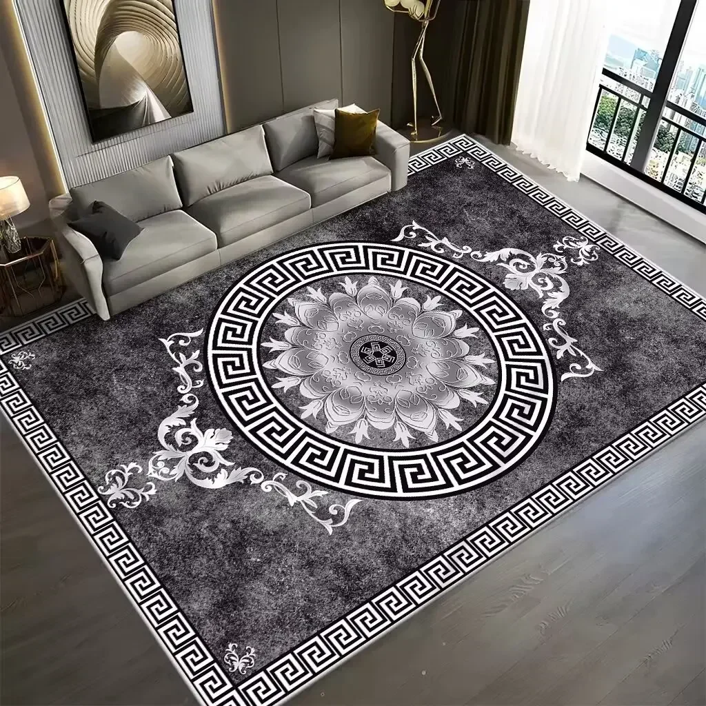 Luxury Rugs and Carpets for Living Room Decoration Elastic Mat Bedroom Carpet Home Decor Non Slip Floor Mats Machine Washable - Image 7