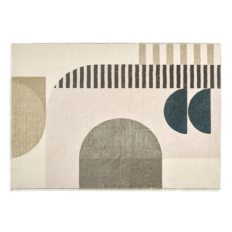 Home Plush Washable Mat Modern Minimalist Carpets for Living Room Fluffy Soft Lounge Rug Nordic Bedroom Decor Geometric Carpet - Image 13