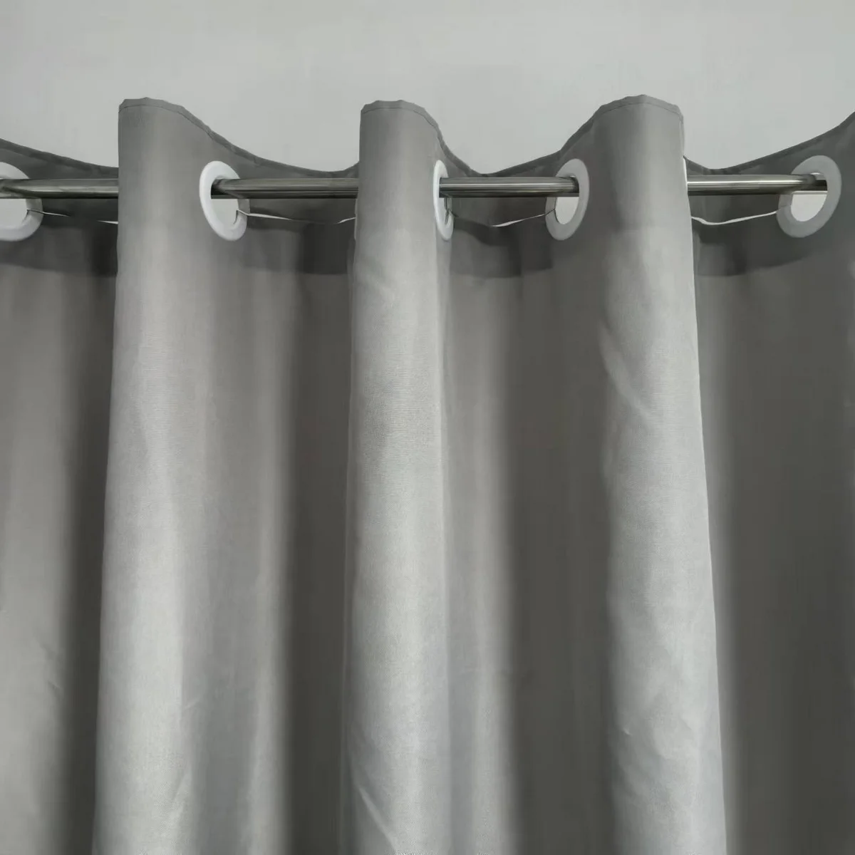Minghe No Hook Shower Curtain,Heavy Duty Cloth 12 G,Hotel Quality Fabric Bathroom Shower Curtain - Image 3