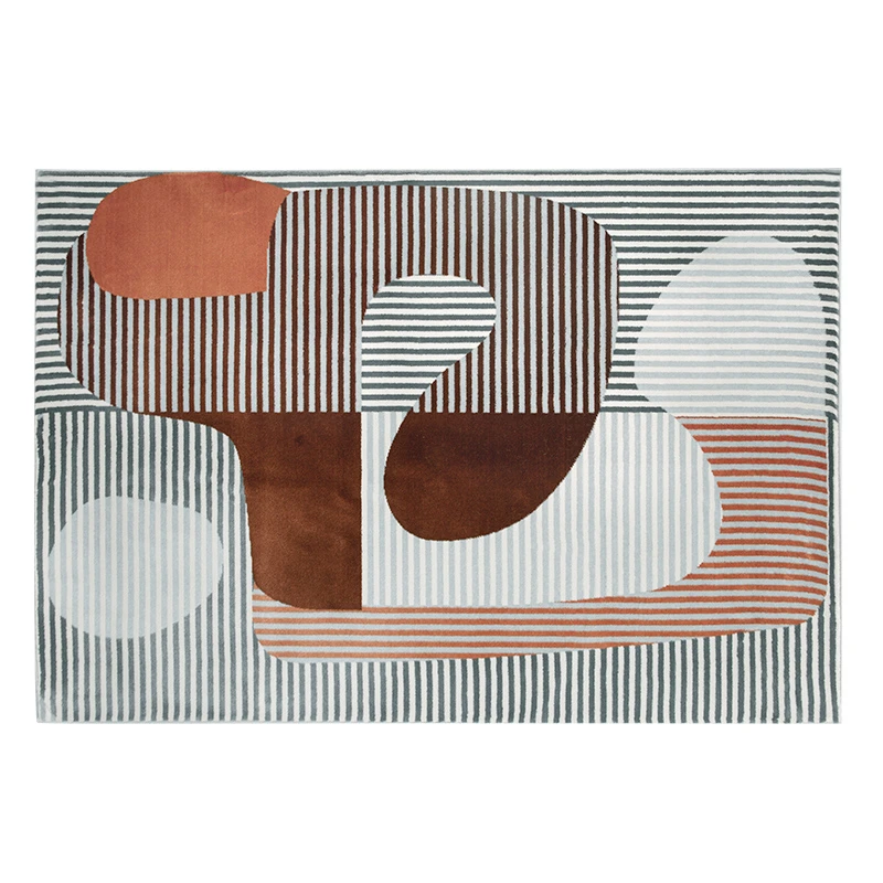 Home Plush Washable Mat Modern Minimalist Carpets for Living Room Fluffy Soft Lounge Rug Nordic Bedroom Decor Geometric Carpet - Image 15