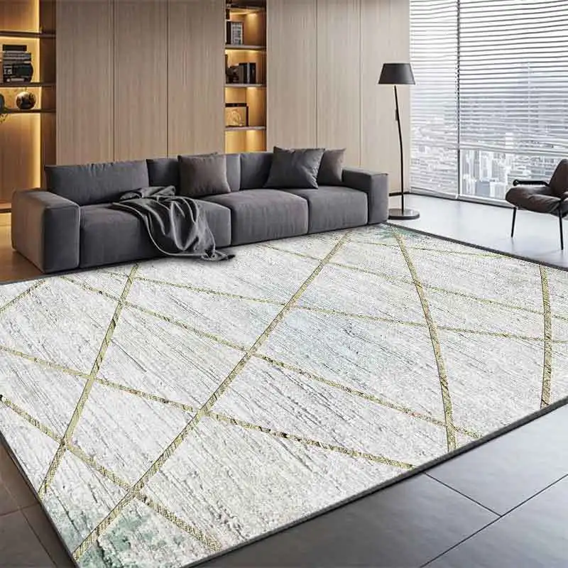 Modern Light Luxury Carpets for Living Room Decoration Abstract Rug Large Bedroom Lounge Rugs 300x400 Coffee Table Mat Non-slip - Image 16