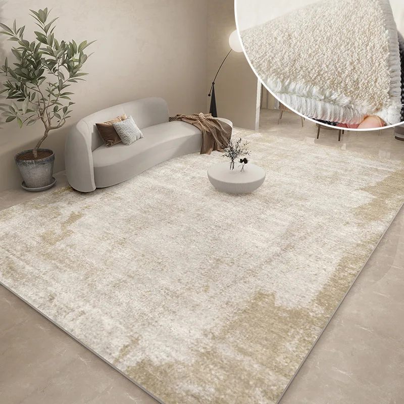 Modern Carpets for Living Room Abstract Large Area Plush Rugs Bedroom Decor Bedside Carpet Grey Thickened Floor Mat Lounge Rug - Image 2