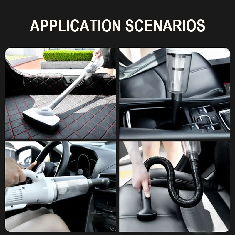 Wireless Vacuum Cleaner Handheld Cordless Dual Mini Appliance 12kPa Suction Chargable Built-in Battrery Car&Home Vacuum Cleaner - Image 6