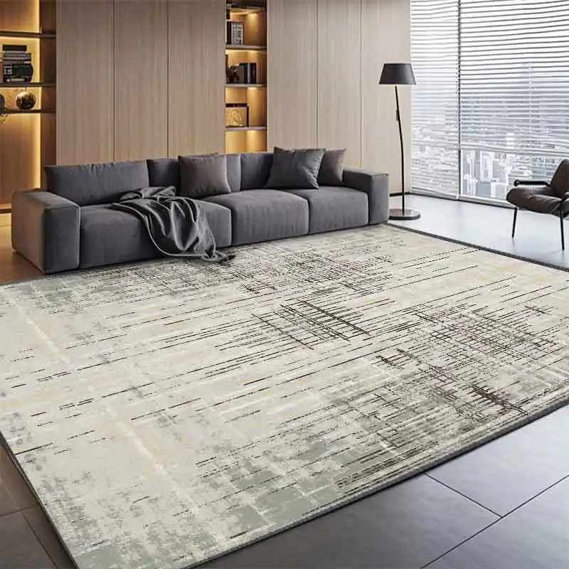 Modern Light Luxury Carpets for Living Room Decoration Abstract Rug Large Bedroom Lounge Rugs 300x400 Coffee Table Mat Non-slip - Image 9