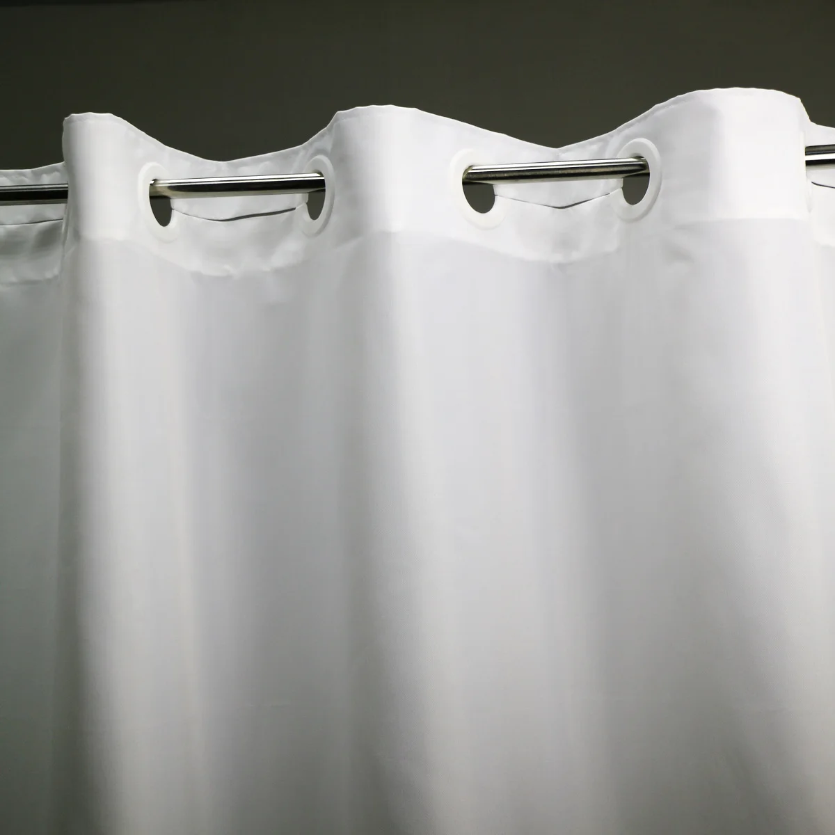 Minghe No Hook Shower Curtain,Heavy Duty Cloth 12 G,Hotel Quality Fabric Bathroom Shower Curtain - Image 5