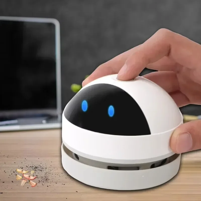 Mini Vacuum Cleaner Portable Desk Table Dust Vacuum USB Handheld Table Sweeper Hair Pencil Crumbs Cleaning Tool Vacuum Cleaner - Image 4
