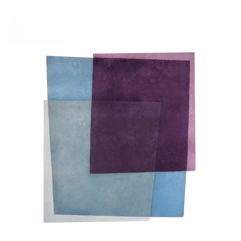 Luxury Carpets for Living Room Dopamine Bedroom Decor Irregular Carpet Creative Colorful Bedside Floor Mat Fluffy Soft Plush Rug - Image 18
