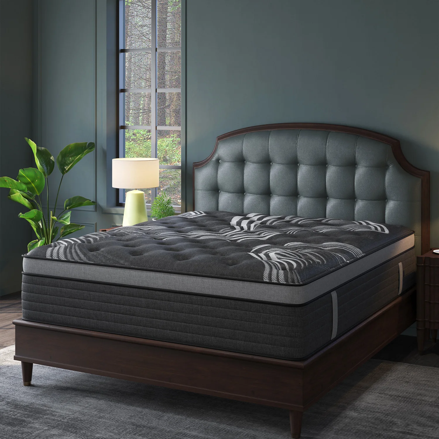 12"14" Twin Full Queen King Size Mattress in a Box Hybrid Spring Memory Foam,Euro Top Mattresses Medium Firm for Motion Isolat - Image 3