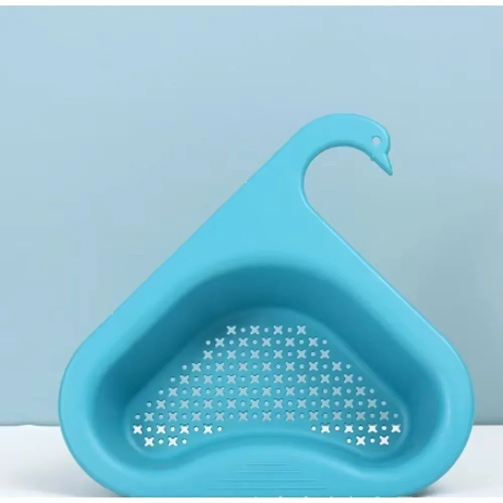 Kitchen Sink Filter Swan Drain Basket Garbage Filter Multifunctional Hanging Rack Multifunctional Drainage Basket Sink Accessory - Image 9