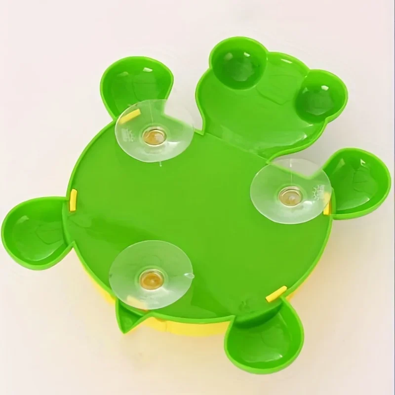 1pc-Plastic cute turtle rack, cartoon bathroom storage and organization rack, toothbrush and toothpaste storage rack - Image 5