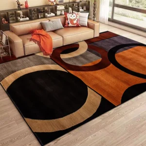 Nordic Abstract Carpet for Living Room Modern Geometry Sofa Coffee Table Non-slip Floor Mat Home Bedroom Decor Bedside Soft Rugs
