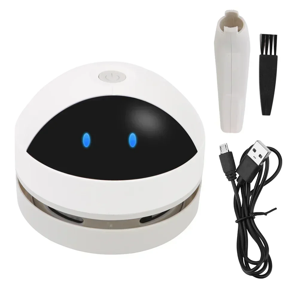 Mini Vacuum Cleaner Portable Desk Table Dust Vacuum USB Handheld Table Sweeper Hair Pencil Crumbs Cleaning Tool Vacuum Cleaner - Image 8