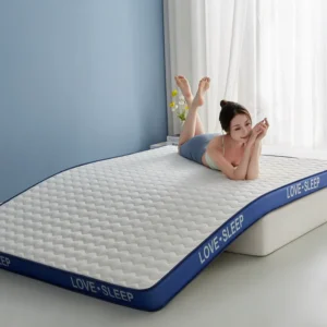 latex sponge filling Mattress Tatami Floor mat Foldable Slow rebound Cover Bedspreads 6/9cm thickness King Twin Queen Size