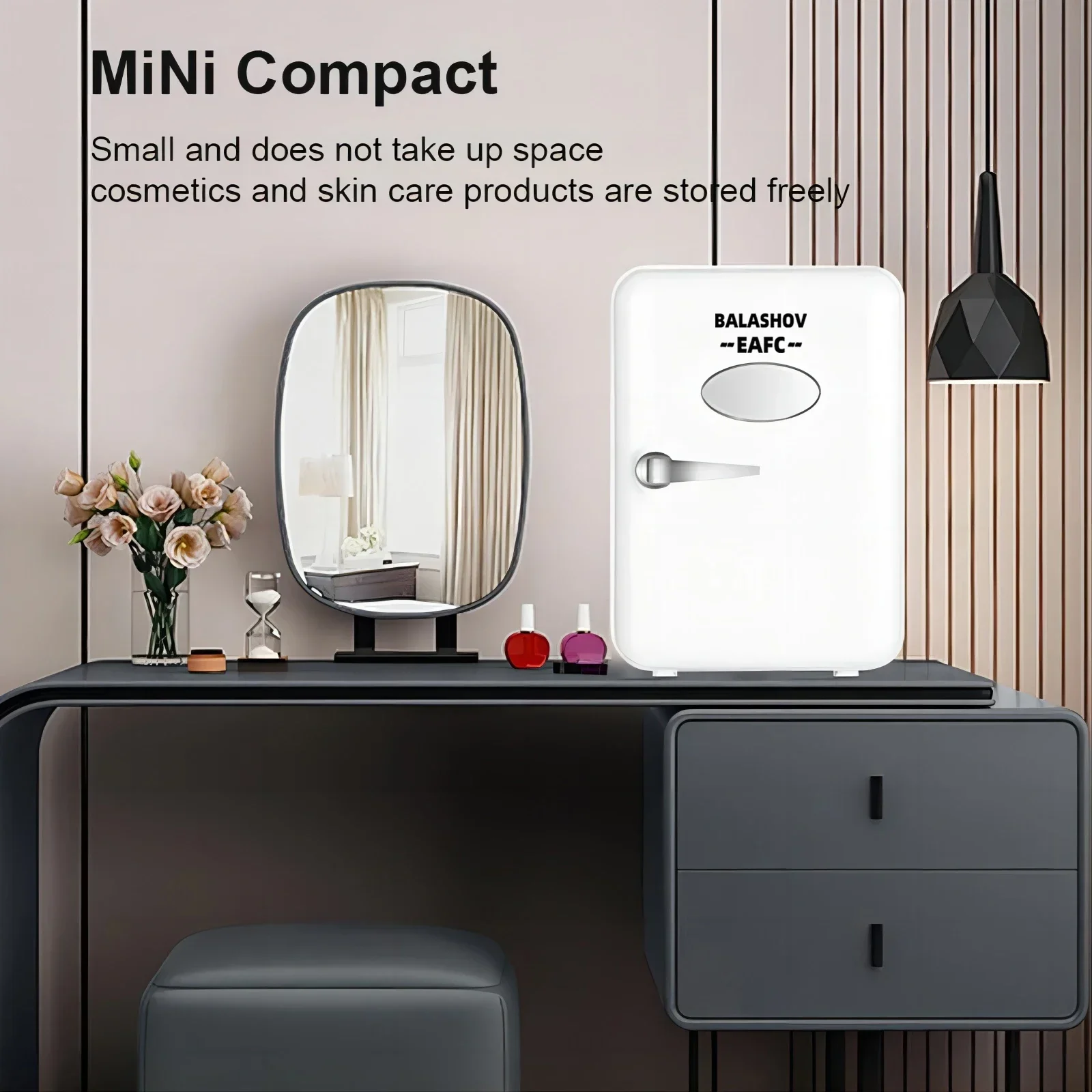 12V/110V/220V Mini Multifunction Refrigerator Cosmetics Mask Beverage Makeup Dormitory Freshness for Car Home - Image 3