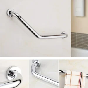 43cm Heavy Duty Bathroom Bathtub Hand Rail Grab Safety Non-slip Disability Handle Grip Toilet Handrail