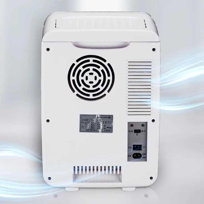 12L Portable Mini Refrigerator Student Dormitory Heating And Cooling Cosmetics Car Home Dual-Use Refrigeration And Preservation - Image 6