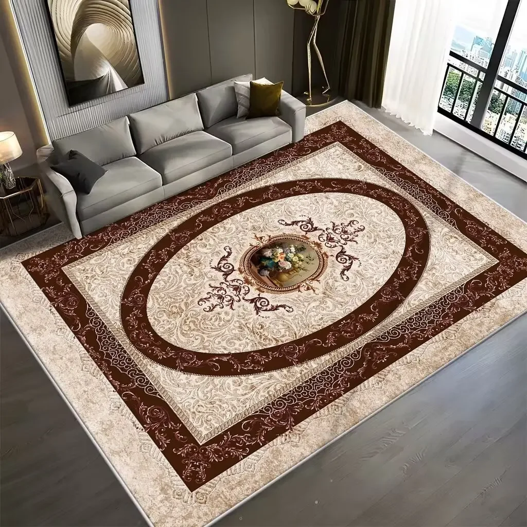 Luxury Rugs and Carpets for Living Room Decoration Elastic Mat Bedroom Carpet Home Decor Non Slip Floor Mats Machine Washable - Image 9