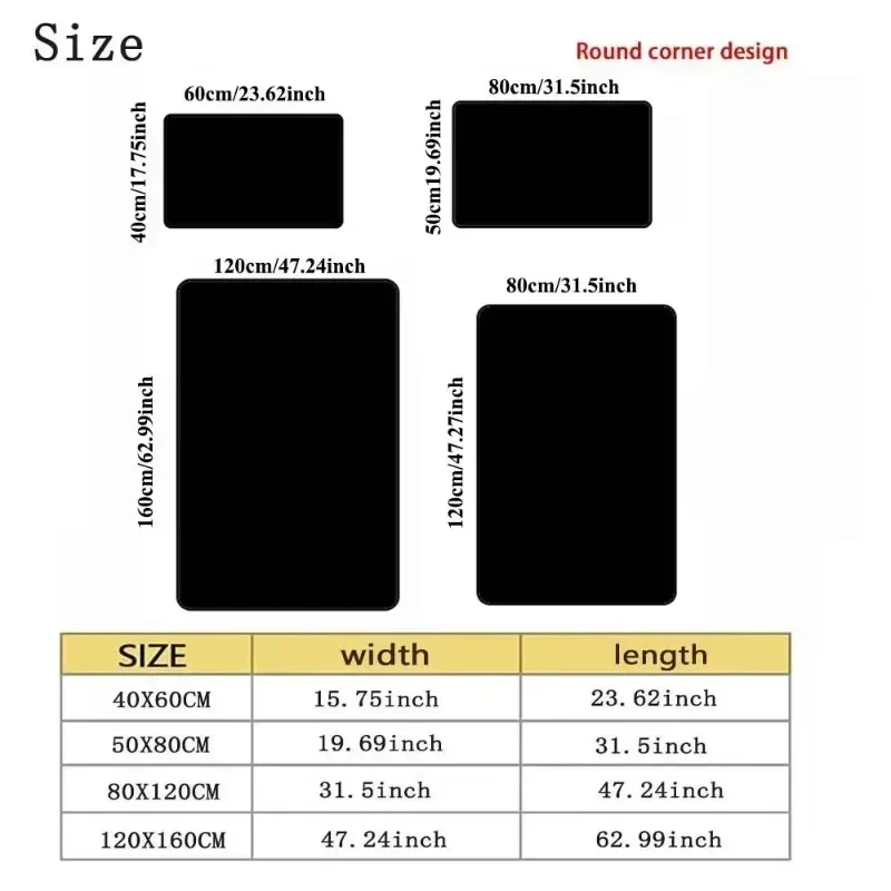 Retro Pattern Printed Carpet for Living Room Carpet Household Sofa Table Anti-slip Carpet Large Area Rugs Polyester Home Decor - Image 4