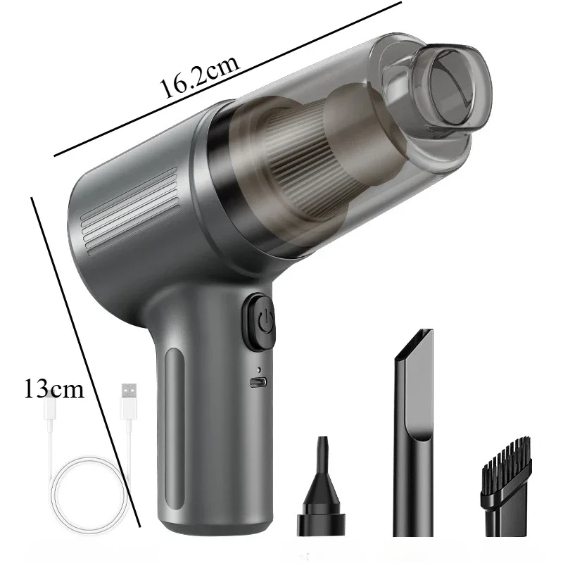 Car Vacuum Cleaner Multifunctional Mini Wireless Portable High-power Suction and Blowing Integrated Cleaning Appliance - Image 7