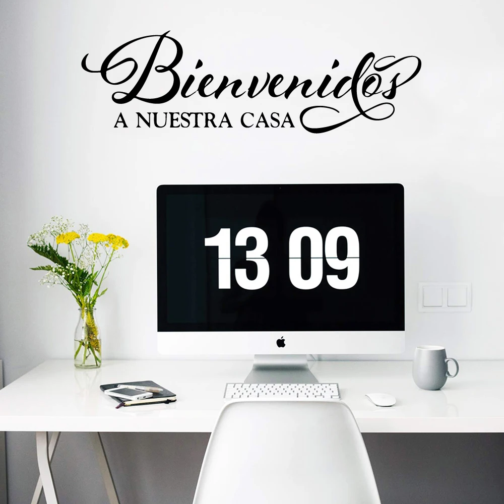 1 pc NEW nice Spanish quotes Nursery Wall Stickers Vinyl Art Decals For Kids Rooms bedroom Decoration Wall Decoration Murals - Image 3