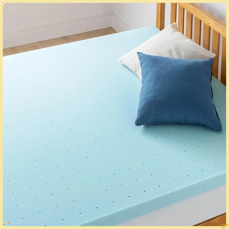 3 Inch Ventilated Memory Foam Mattress Topper, Cooling Gel Infusion, Dorm Essentials, Queen - Image 3