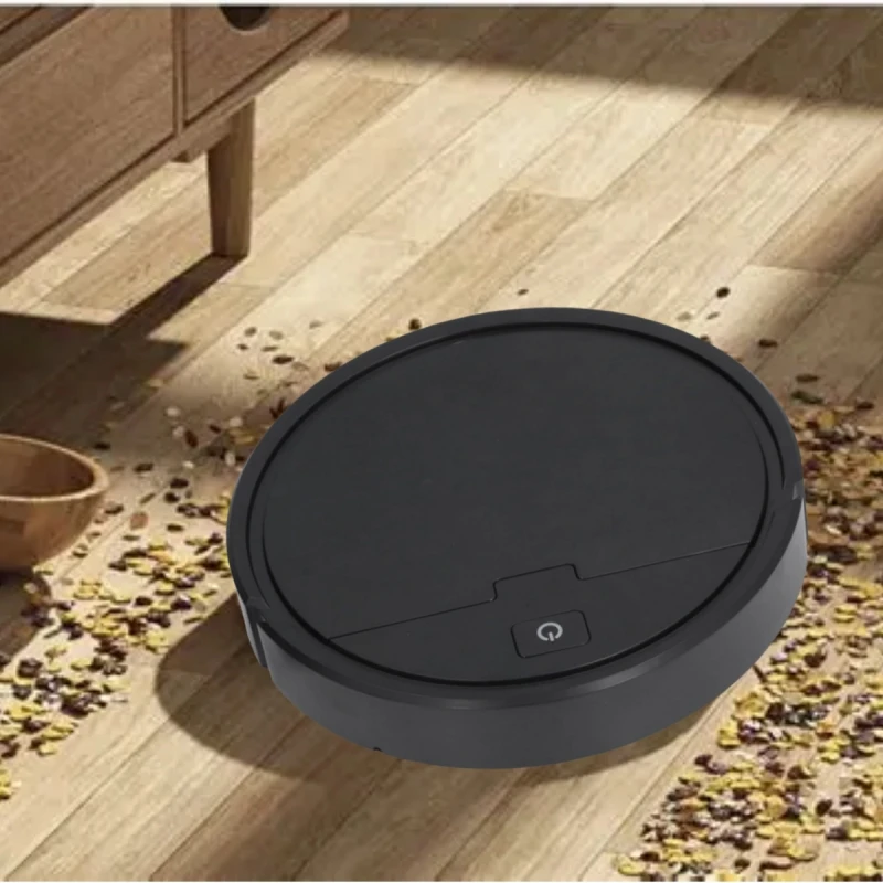 3-in-1 Smart Sweeping Robot: Vacuum, Sweep, and Mop - USB Rechargeable Efficient USB Rechargeable Mini Vacuum Robot with Mopping - Image 2
