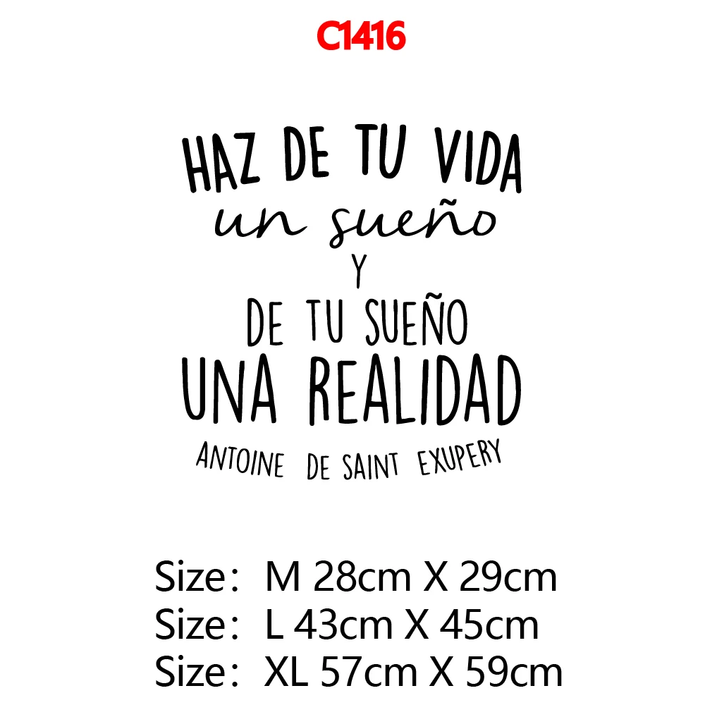 1 pc NEW nice Spanish quotes Nursery Wall Stickers Vinyl Art Decals For Kids Rooms bedroom Decoration Wall Decoration Murals - Image 9