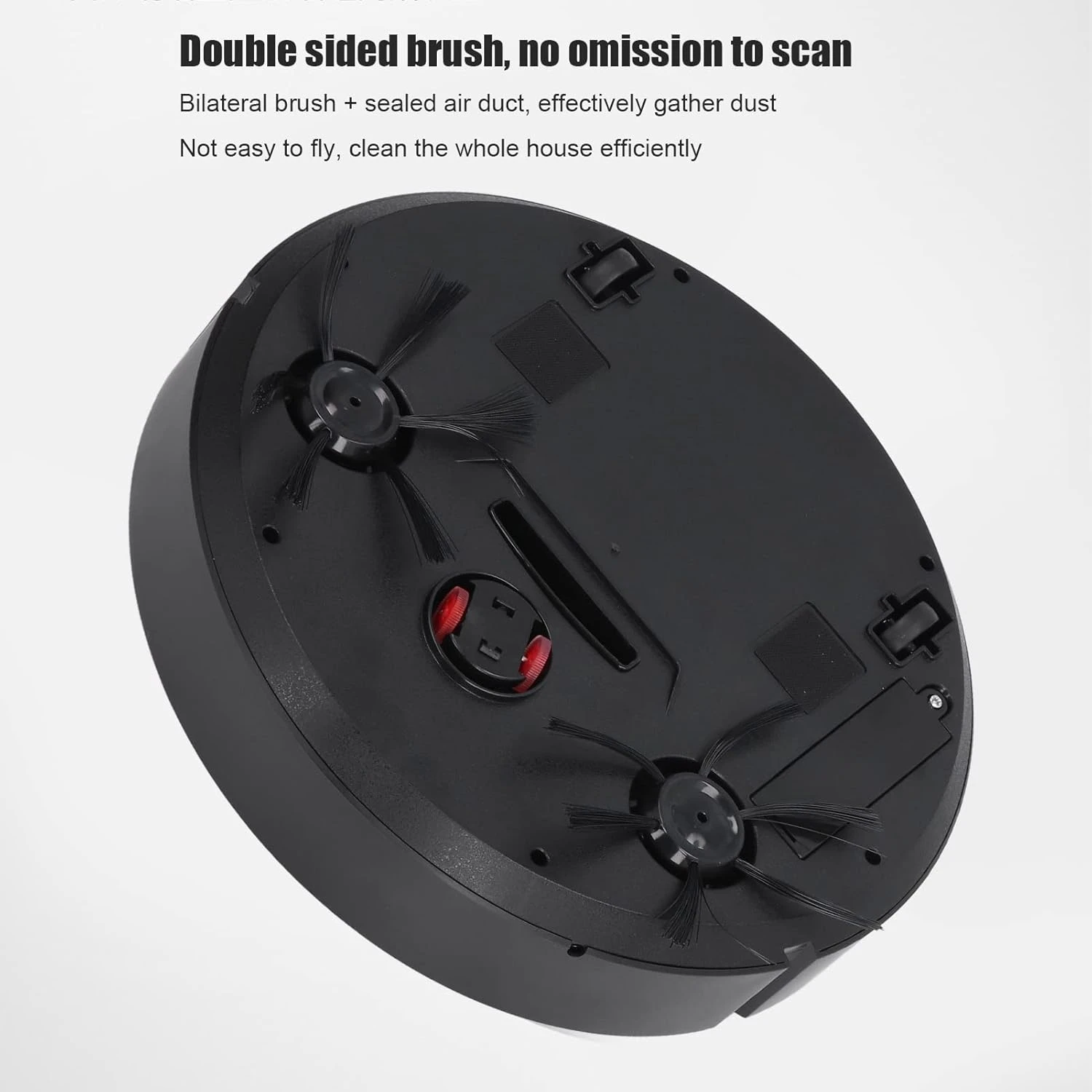 3-in-1 Smart Sweeping Robot: Vacuum, Sweep, and Mop - USB Rechargeable Efficient USB Rechargeable Mini Vacuum Robot with Mopping - Image 6