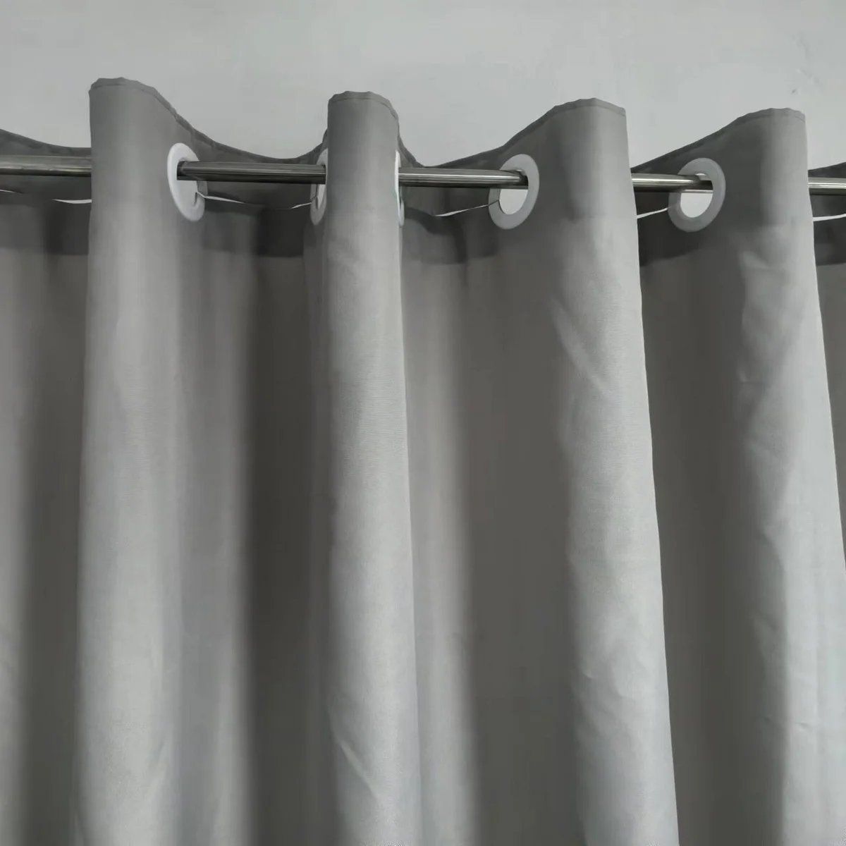 Minghe No Hook Shower Curtain,Heavy Duty Cloth 12 G,Hotel Quality Fabric Bathroom Shower Curtain - Image 6