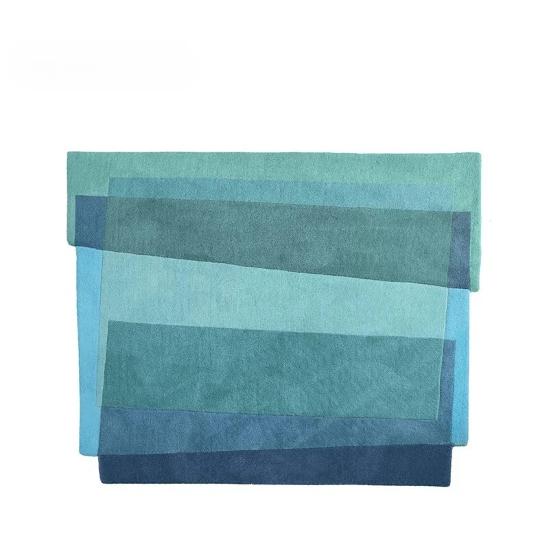 Luxury Carpets for Living Room Dopamine Bedroom Decor Irregular Carpet Creative Colorful Bedside Floor Mat Fluffy Soft Plush Rug - Image 16