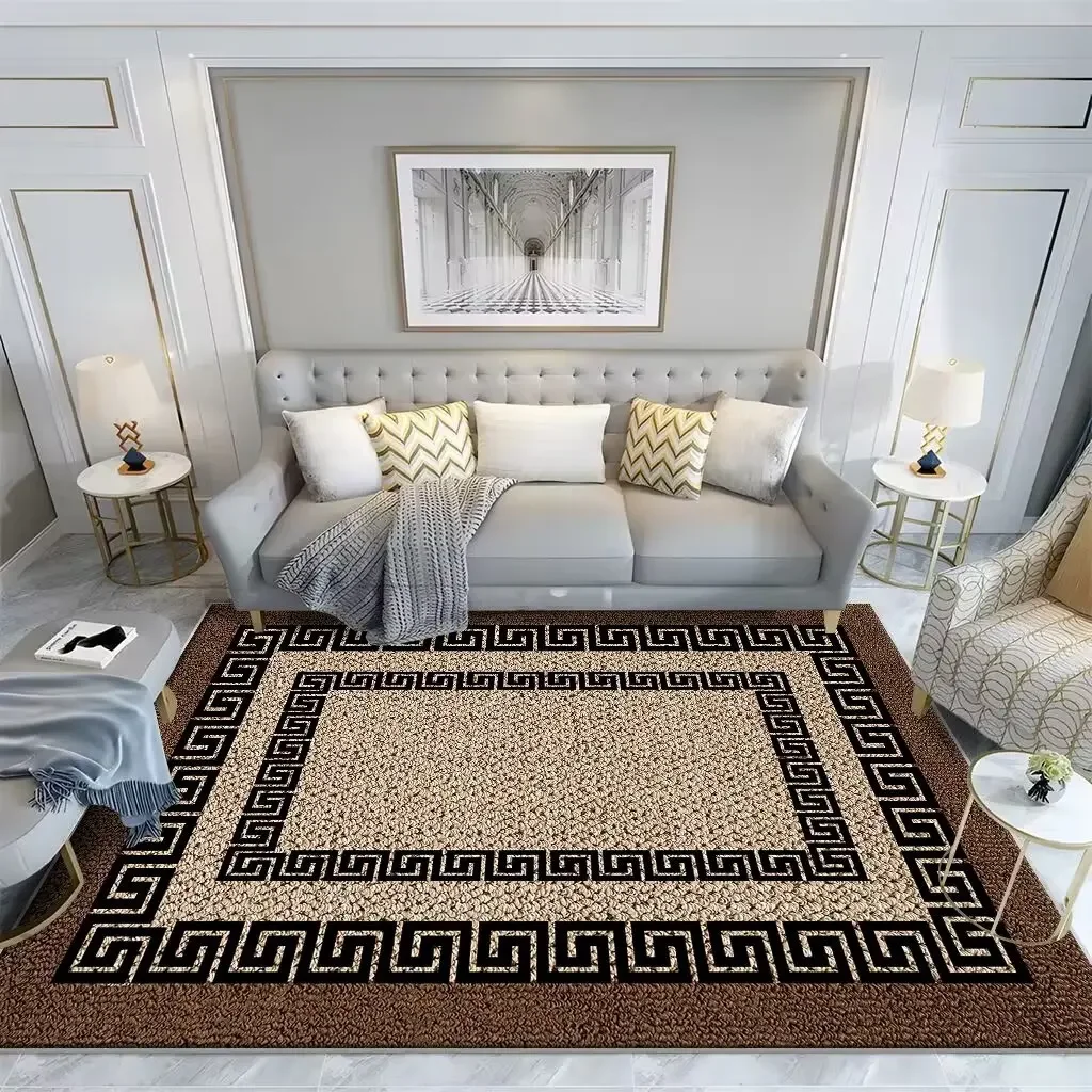 Luxury Rugs and Carpets for Living Room Decoration Elastic Mat Bedroom Carpet Home Decor Non Slip Floor Mats Machine Washable - Image 10